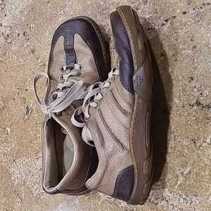 Dr. Martens Vintage Brown and Tan Leather Oxford Sneakers Mens Size 13